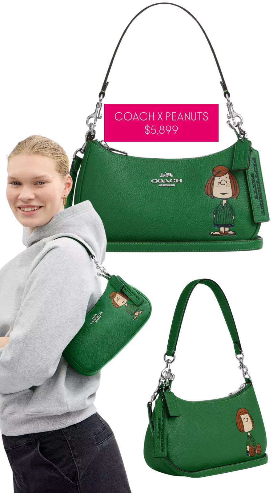 Bolsa coach x peanuts