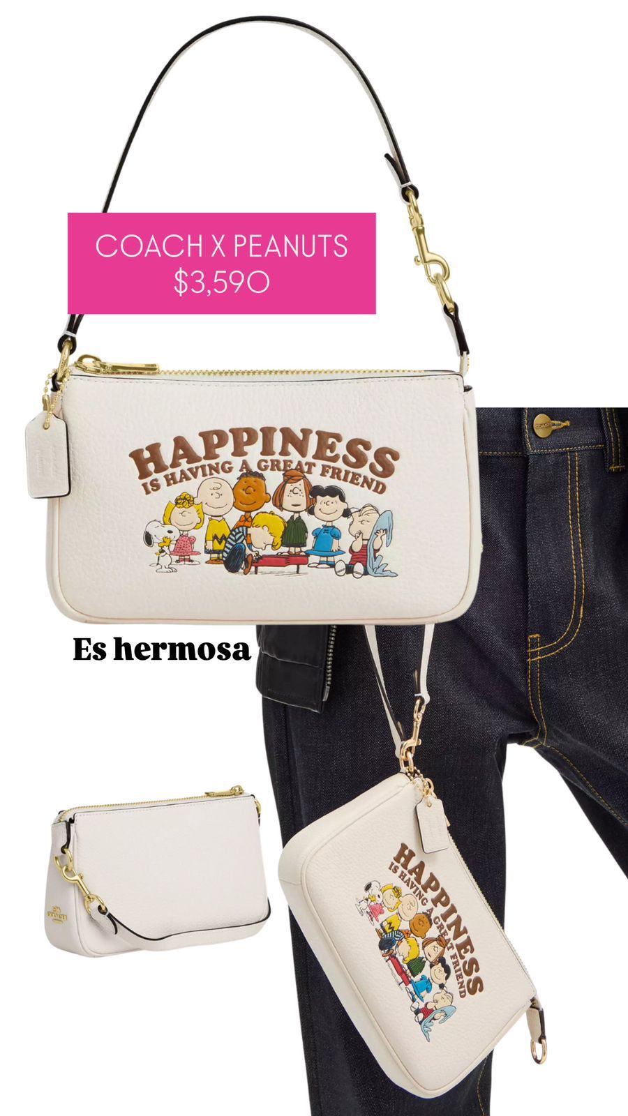 Coach x peanuts