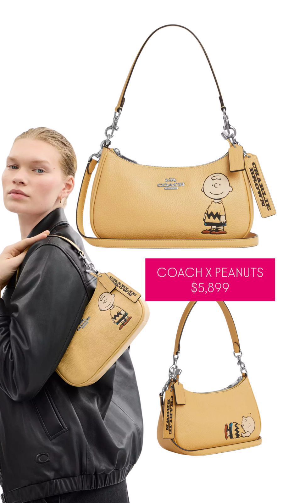 Bolsa coach x peanuts