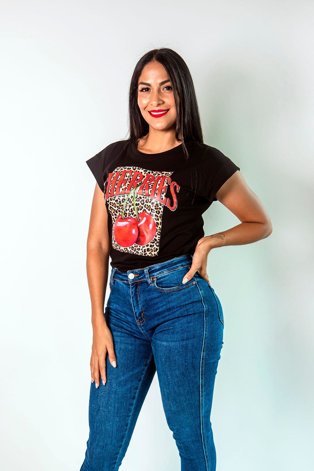 Pantalón LO57Corte Alto Skinny