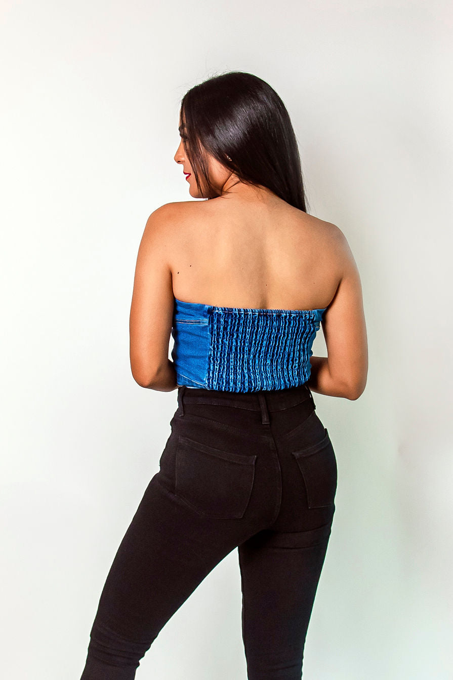 Pantalon ariana corte alto skinny