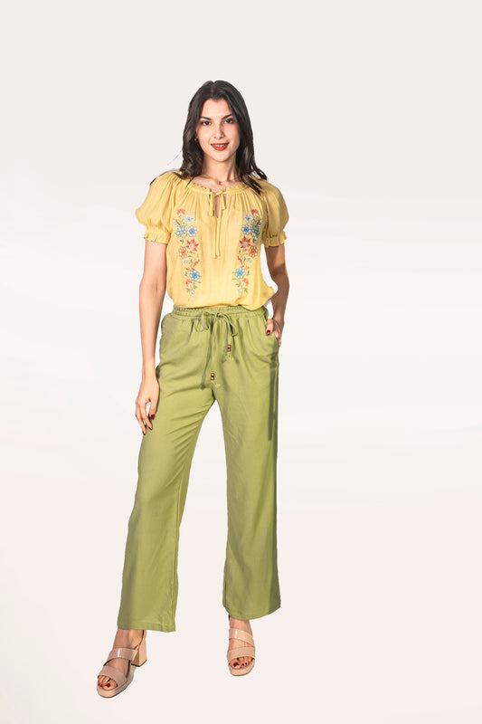 Pantalón con jareta 6984pn