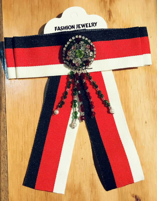 Broche de lazo/prendedor para blusa