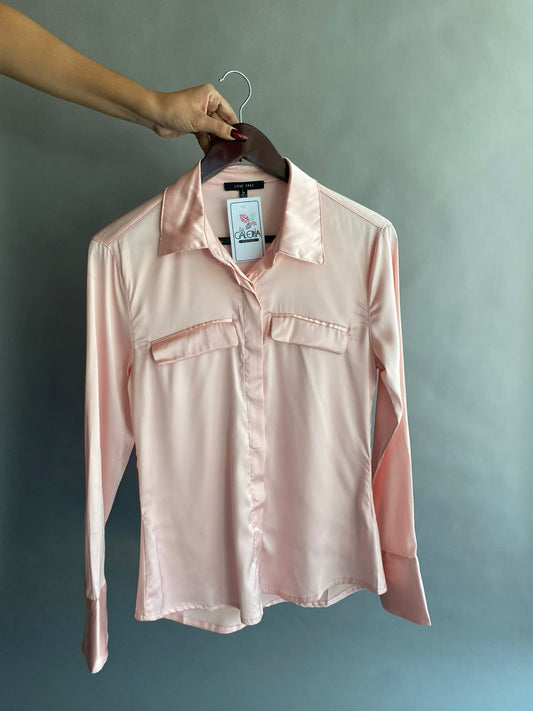 10381TN LOVE TREE Camisa Satin Manga Larga