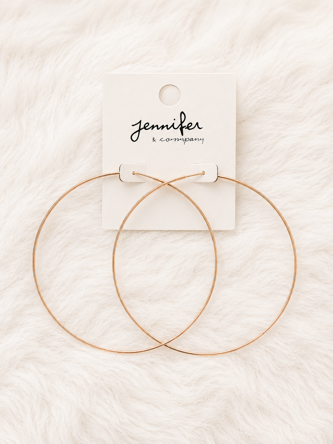 Arracadas Doradas Delgadas Jennifer KE4032GD