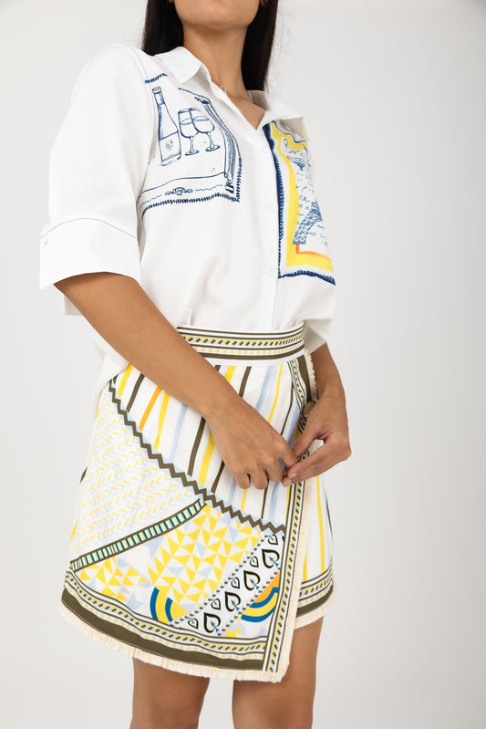 Sets blanco multicolor