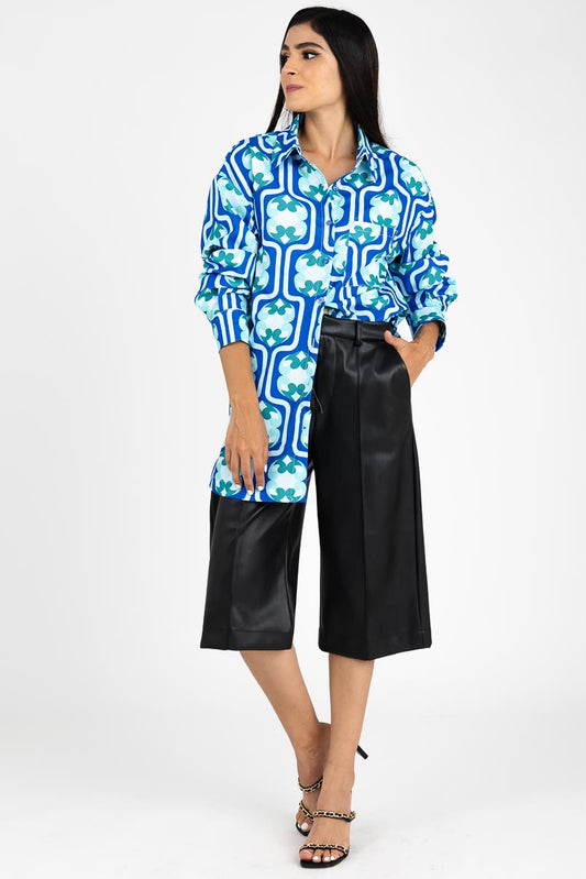 Camisa oversize de botones