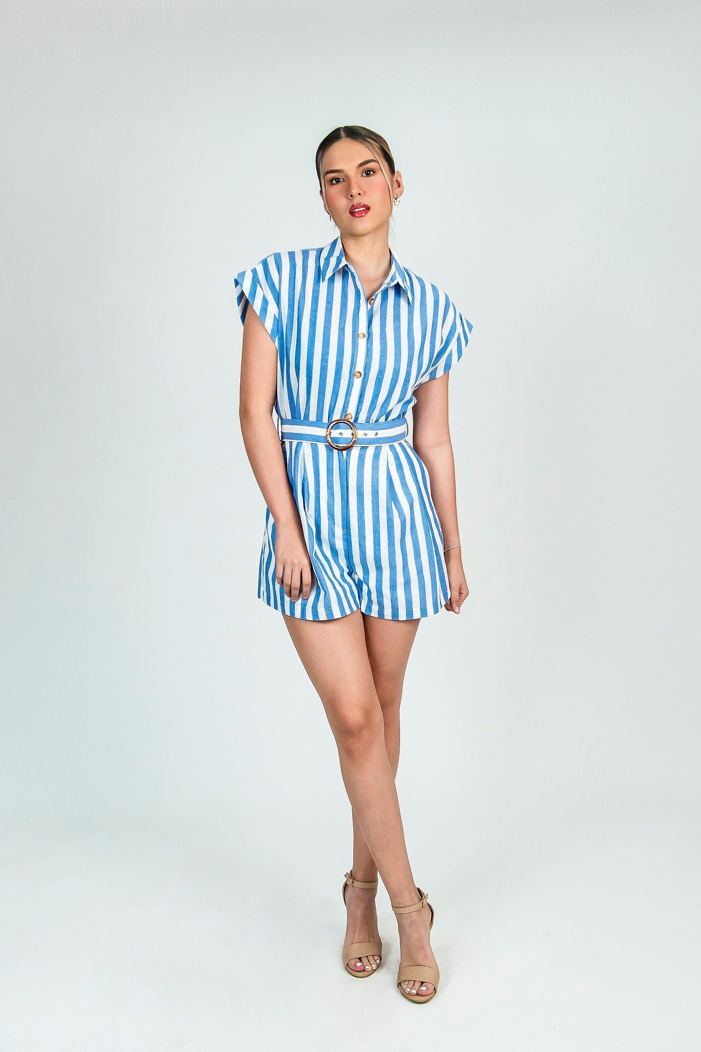 Jumper rayas blanco y azul