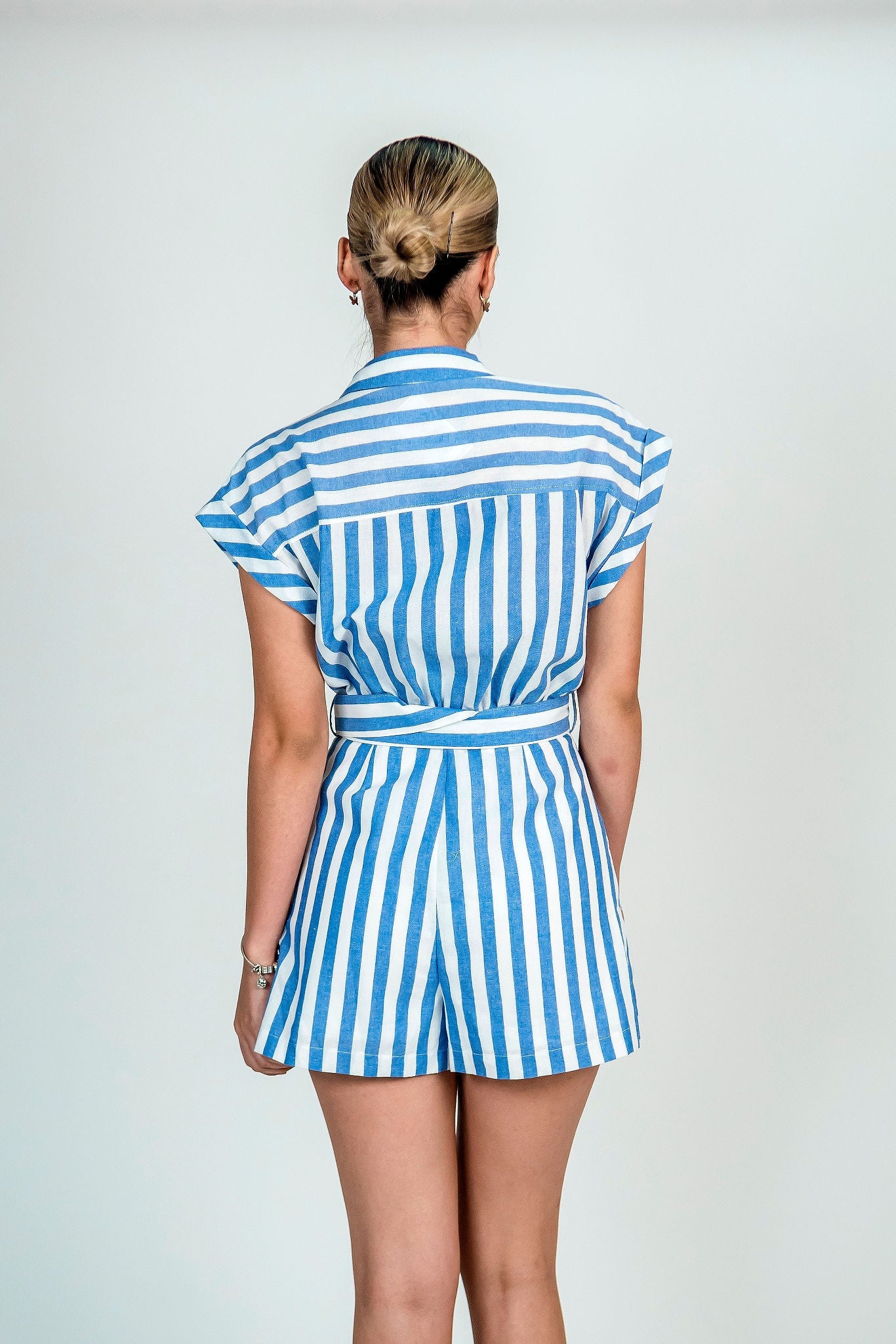 Jumper rayas blanco y azul