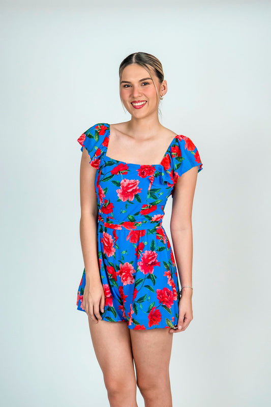 Jumper con estampado de flores