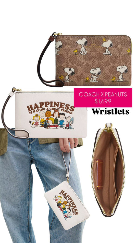 Coach x peanuts