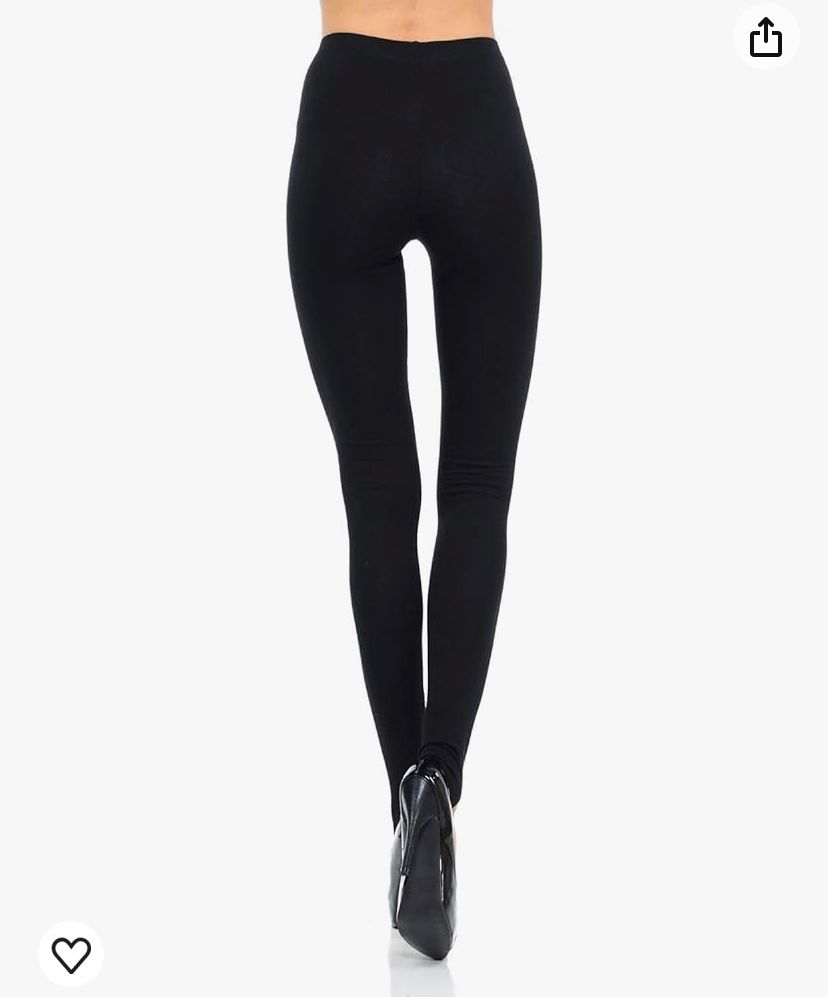 Leggins negro con talonera