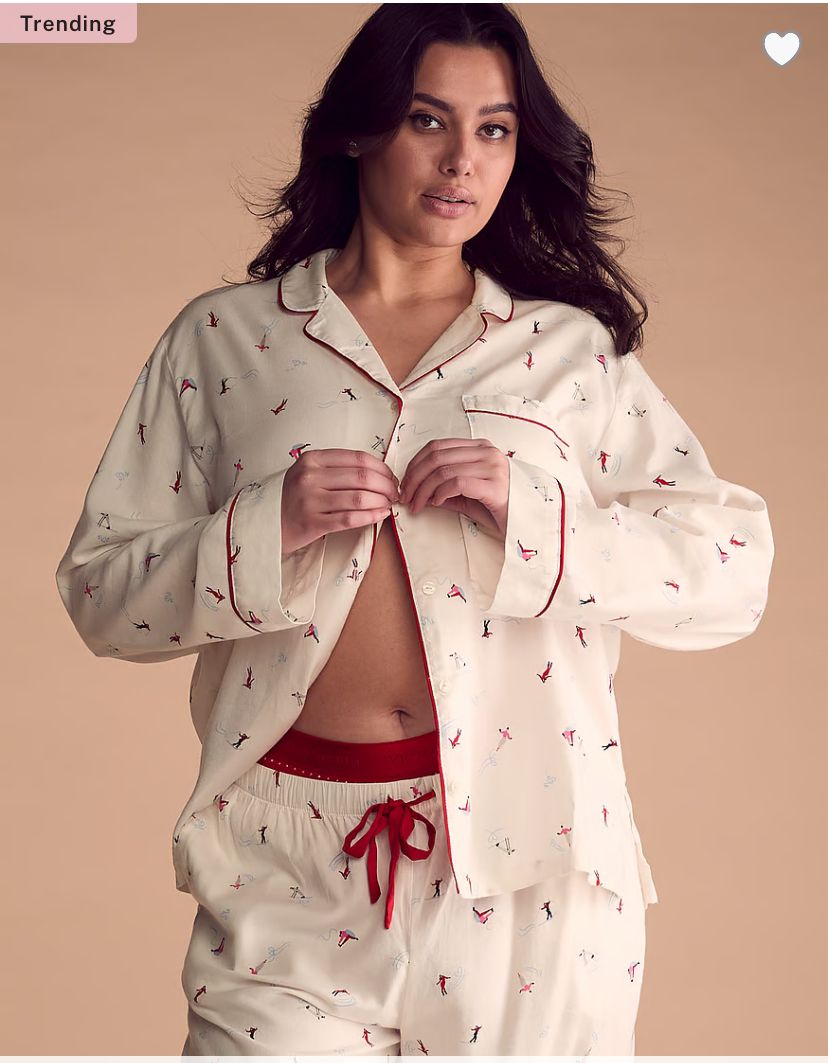 Conjunto de Pijama Largo de Franela