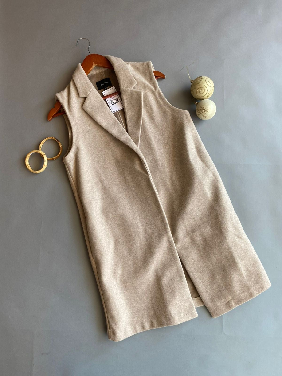 5052VY LOVE TREE Ensamble sin manga largo Afelpado