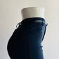 Short de gabardina con cinturon