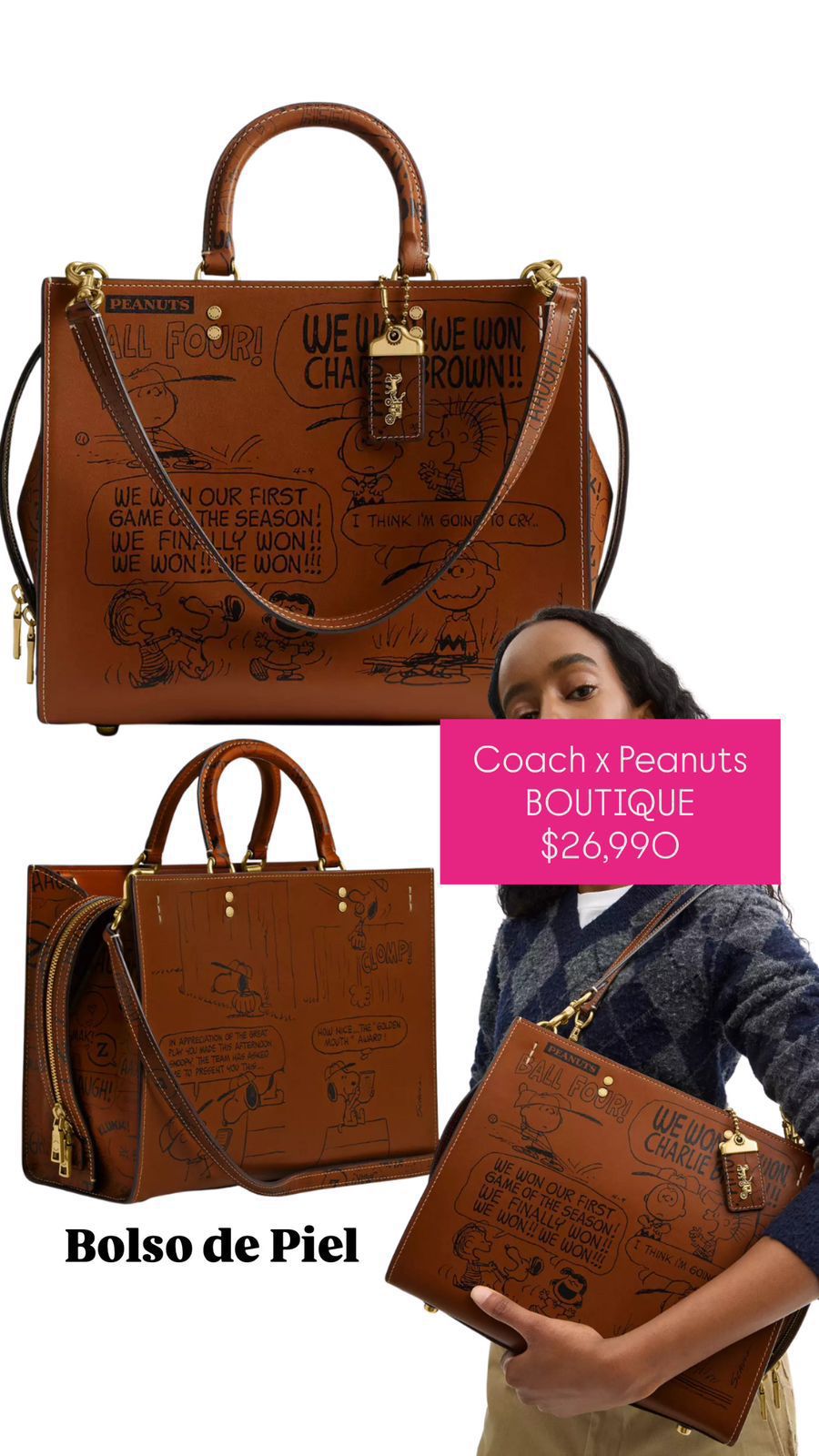 Coach x peanuts boutique