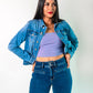 Pantalón Estilo Vaquero Corte Alto