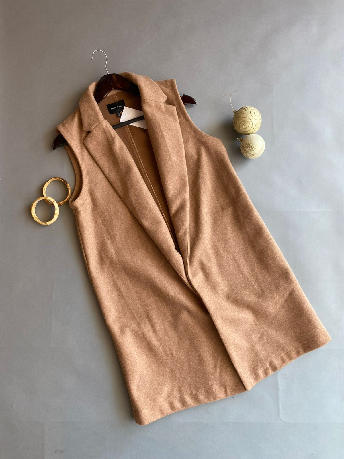 5052VY LOVE TREE Ensamble sin manga largo Afelpado