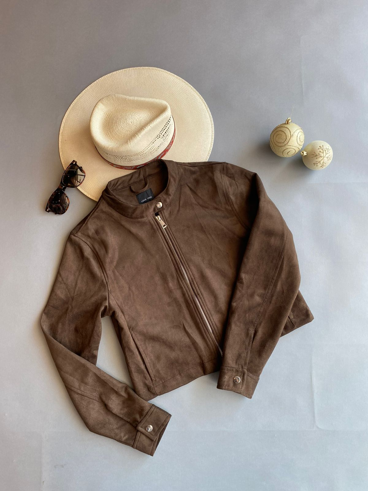 80384JN  Love Tree Chamarra Café