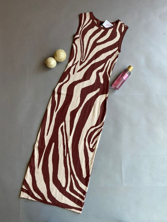 44180K MILK&HONEY Vestido Largo Acebrado