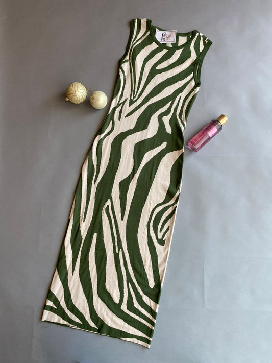 44180K MILK&HONEY Vestido Largo Acebrado