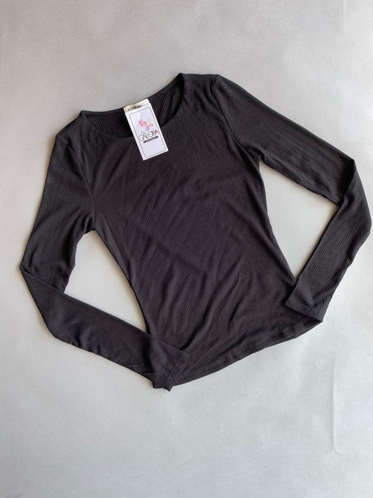 T14020 ACTIVE USA Blusa Basica Manga Larga