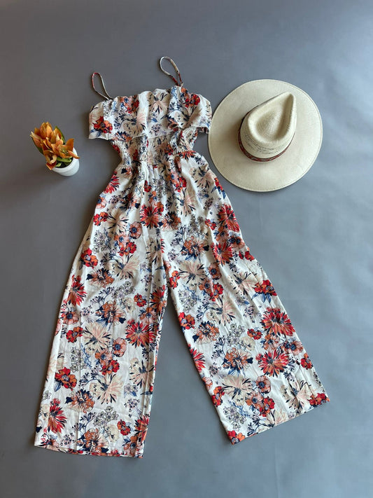 MR114360 NAKED ZEBRA Palazzo Floreado de Tirantes con Peto