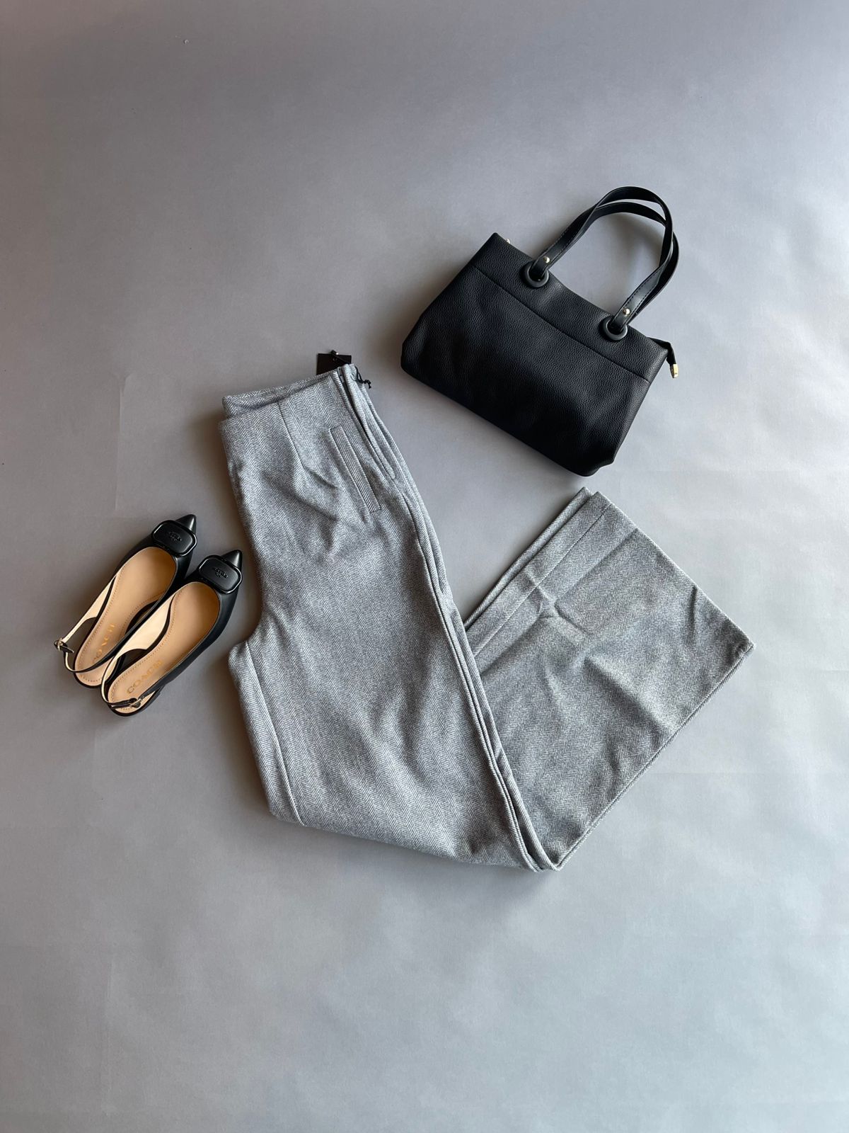 IP9158 IRIS Pantalón de Vestir Afelpado de Cierre