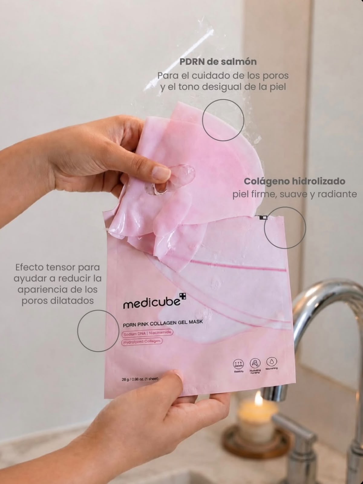 Macarilla Medicube PDRN Pink Collagen Gel Mask