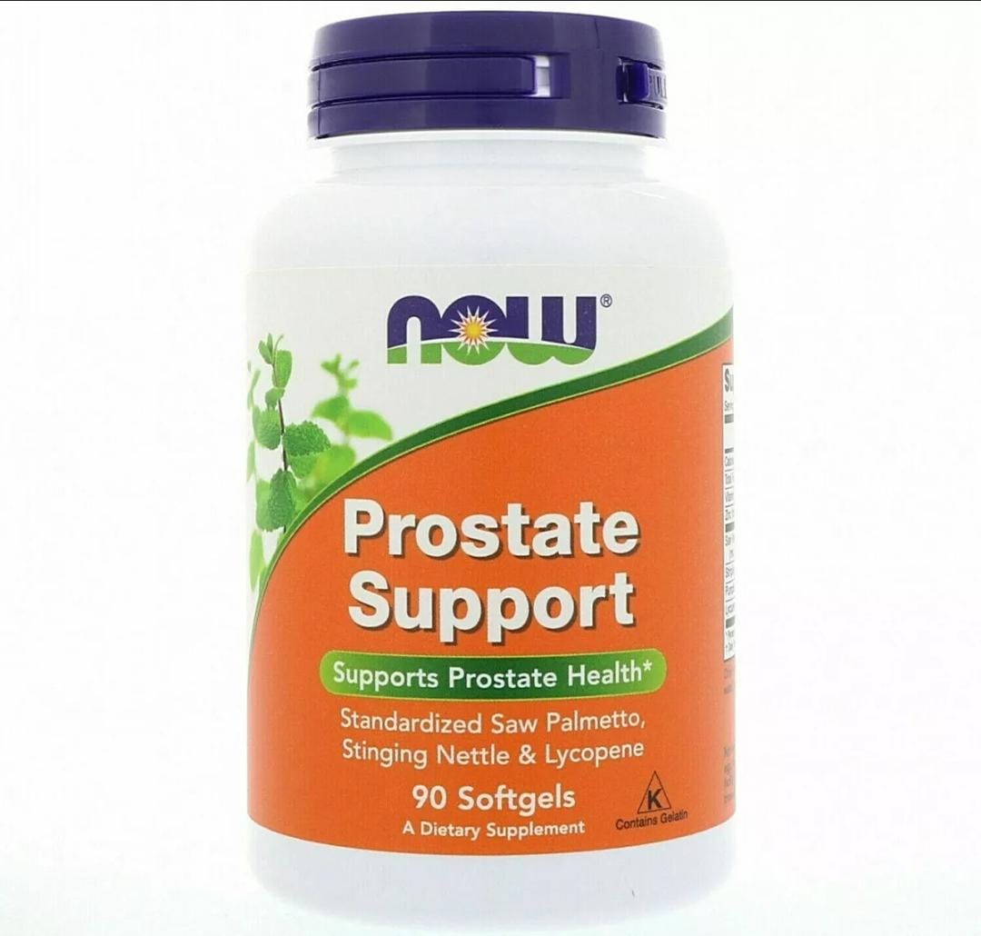 Now capsulas para soporte de próstata