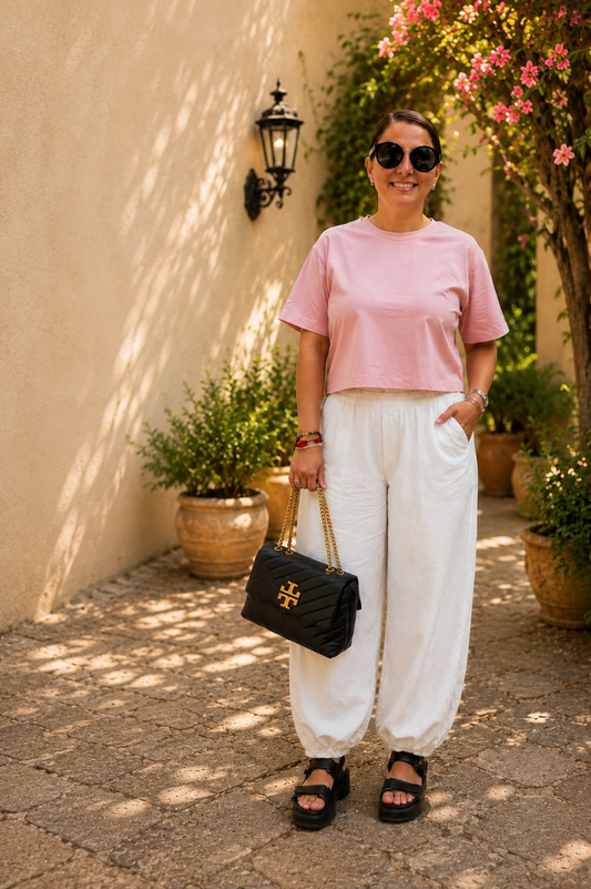 Linzy Pantalón blanco P2492