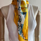 Bufanda con estampado de limones WLQS118