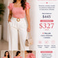 IT92958 IRIS Blusa básica con olanes en manga