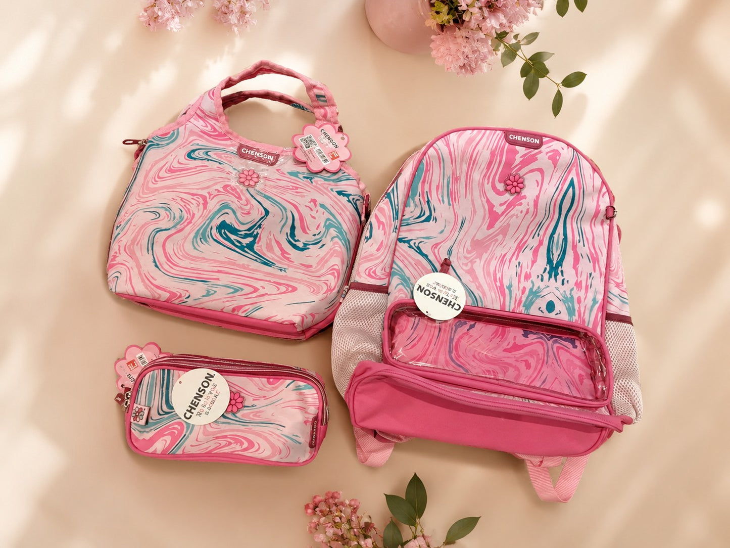 Set Chenson Mochila + Lonchera + Cartuchera