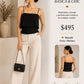 AKT10222Y FANCO Blusa de Tirante con Peto Básica