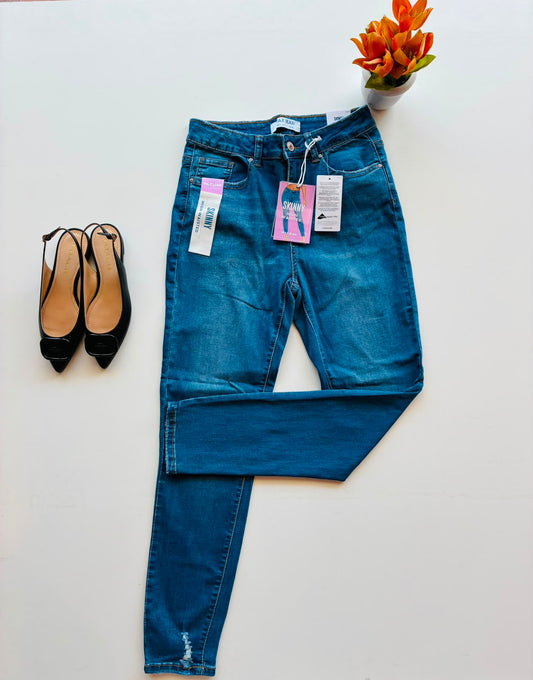 Wax Jeans Pantalón Distressed Skinny 90361