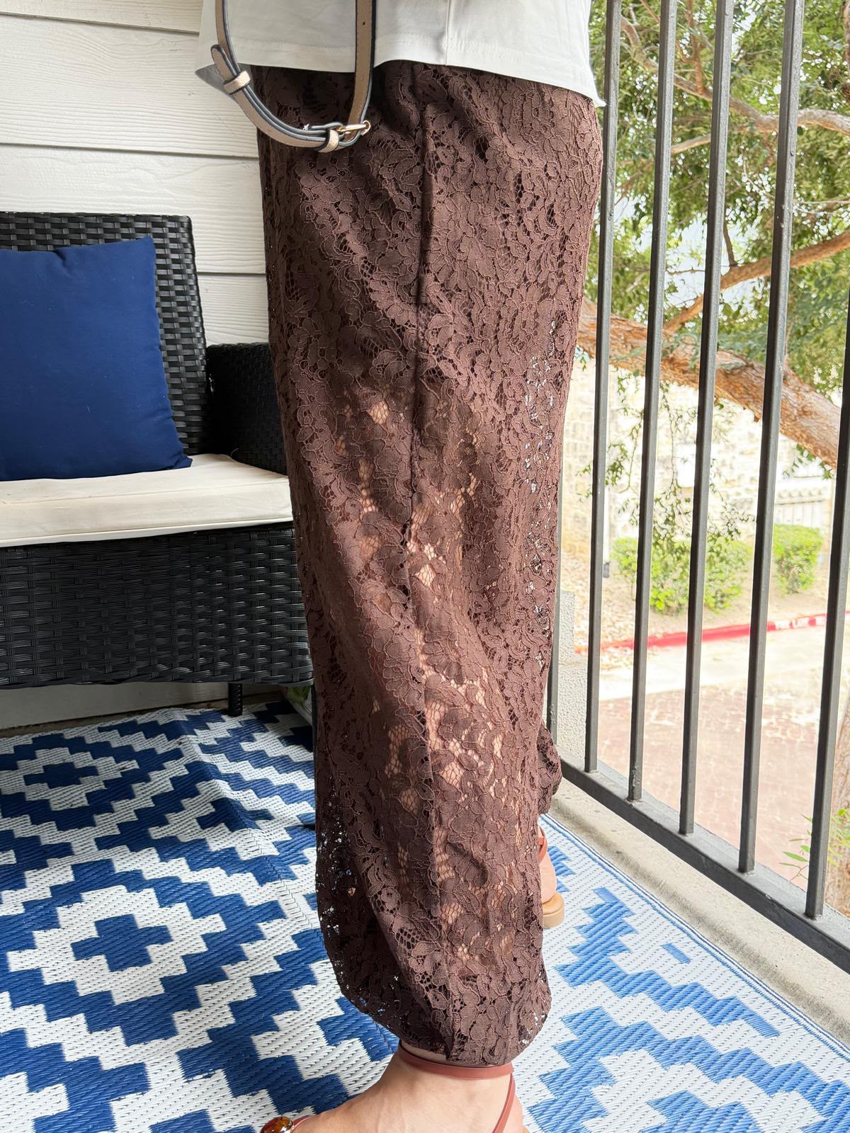 Linzy  Pantalón Lace P2494