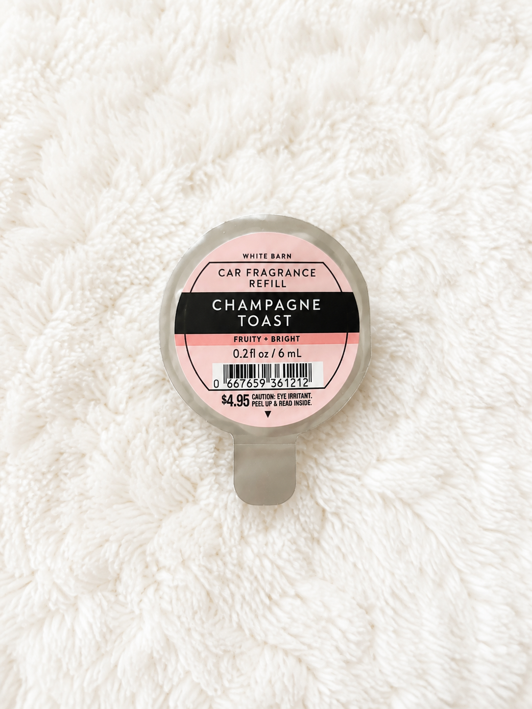 Bath & Body Works Car Fragance Refill Champagne Toast