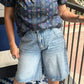 Cello Jeans Bermuda Baggy Mid- waisted skater AB69303LT