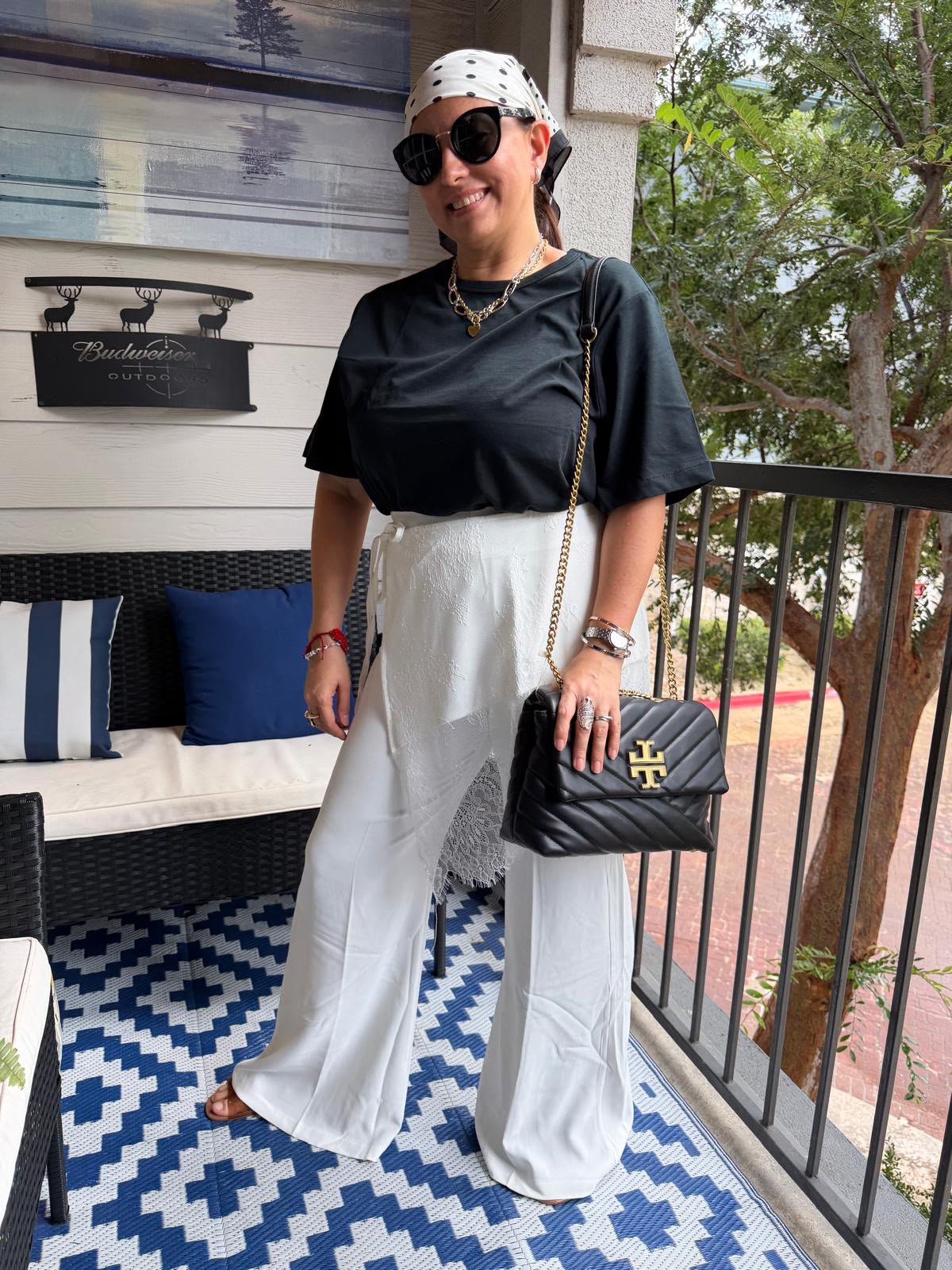 Linzy Pantalón con doble lazo P2493