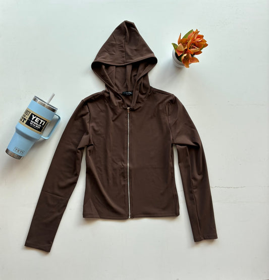 Ambiance Chaqueta con capucha y cremallera 77415
