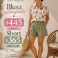 Camisera con estampado de cocteles 43957t-3