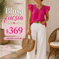 Blusa de manga corta con detalle de crochet al frente cuello v Tb8512