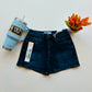 Wax Jeans Shorts Hem Clean 90346