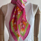 Bufanda con estampado de flores WLQS116