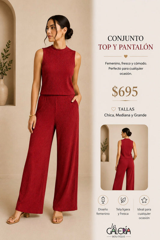 Conjunto top y pantalón 1679512