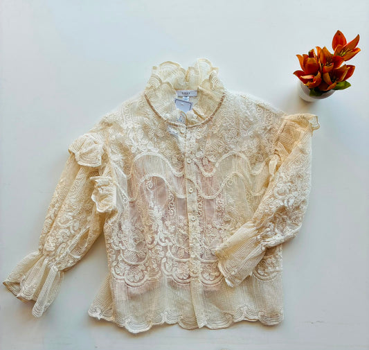 Linzy Blusa Bordada T5892