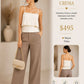 AKT10222Y FANCO Blusa de Tirante con Peto Básica