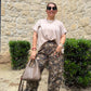 Cello Jeans  Pantalón Barrel animal print AM79737BR