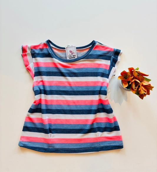 Blusa casual de rayas WT6480A
